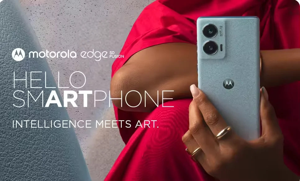 Motorola Edge 50 Fusion Smartphone 5G Snapdragon 7 Gen2 6.7" 144Hz P-OLED Screen 50MP Camera 5000mAh Battery Taiwan Version