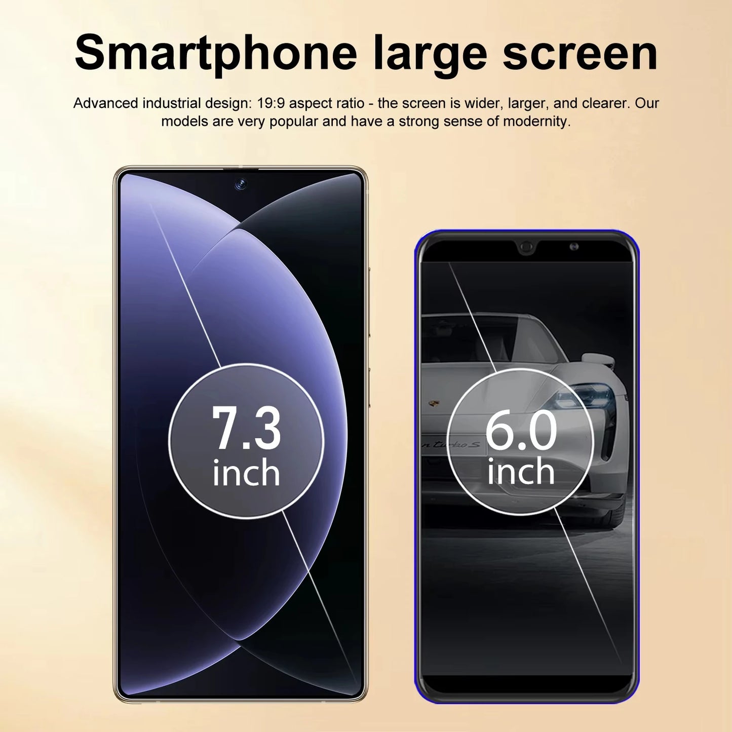 Original S26 Ultra SmartPhone 5G 7.3HD Screen 16G+1TB 8000Mah 72MP Android14 Dual Sim Face Unlock LTE/CDMA Cellular Mobile