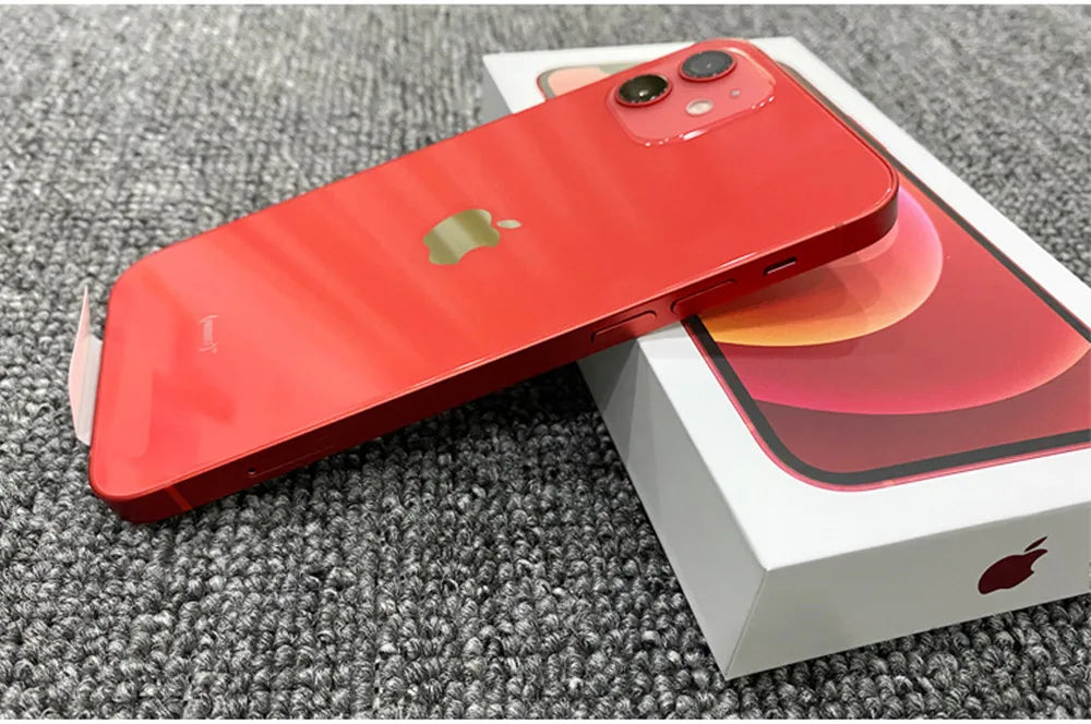 Original Apple iPhone 12 Mini 12Mini 5.4" OLED RAM 4GB ROM 64/128/256GB A14 IOS Face ID NFC 5G 99% New Unlocked Cell Phone