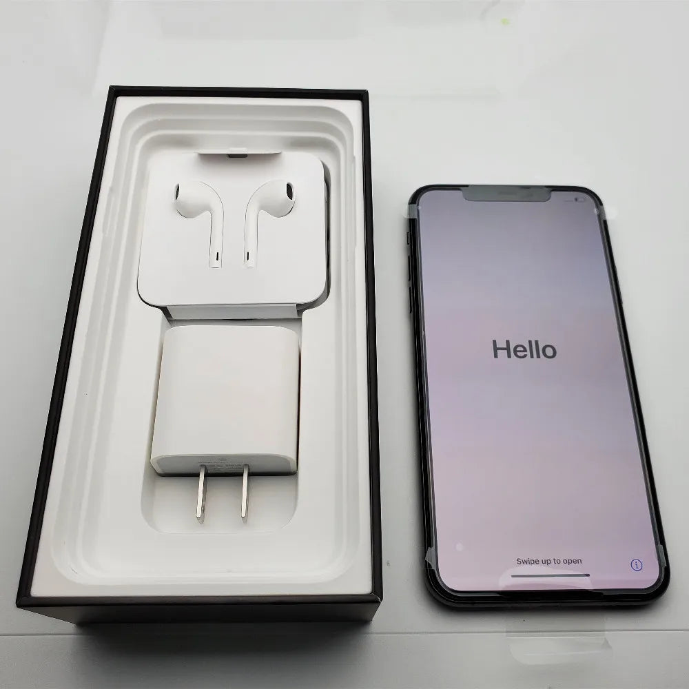 Apple iPhone 11 Pro Max ProMax 64GB 256GB 6.5" Genuine Super Retina XDR OLED Face ID A13 Bion 4G 98% New Phone 20W Fast Charger