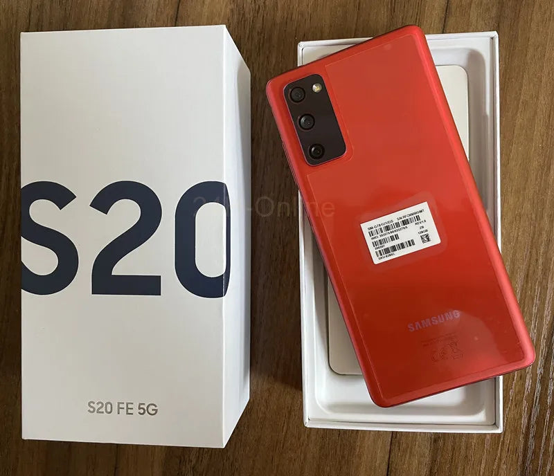 Samsung Galaxy S20 FE S20 Lite 5G G781U1 G7810 G781B 6.5" ROM 128/256GB RAM 6/8GB Snapdragon NFC Original Unlocked Cell Phone