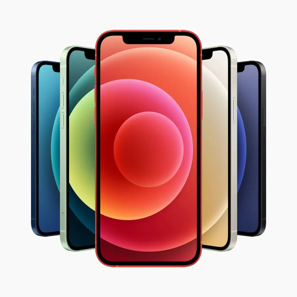 Original Apple iPhone 12 Mini 12Mini 5.4" OLED RAM 4GB ROM 64/128/256GB A14 IOS Face ID NFC 5G 99% New Unlocked Cell Phone