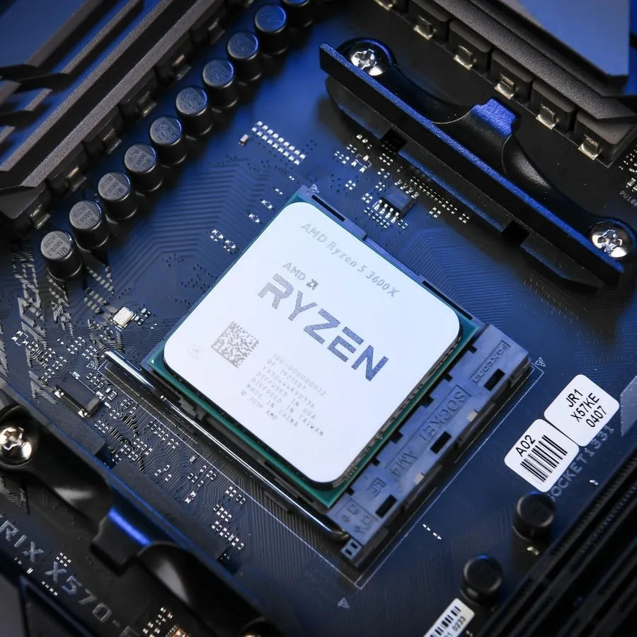Ryzen PCTEKCO R5 3600X 8-Core, 16-Thread Unlocked Desktop Processor with Wraith Prism LED Cooler