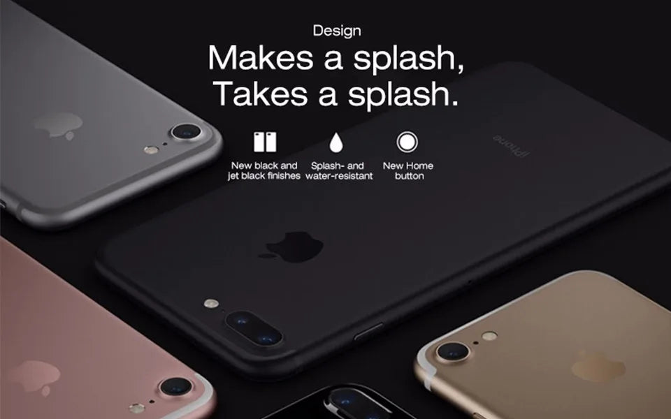 Apple iPhone 7 / 7Plus 32GB 128GB 256GB ROM 4.7'/5.5' IPS LCD 12MP 4G LTE Quad Core IOS NFC Original Unlocked Mobile Phone