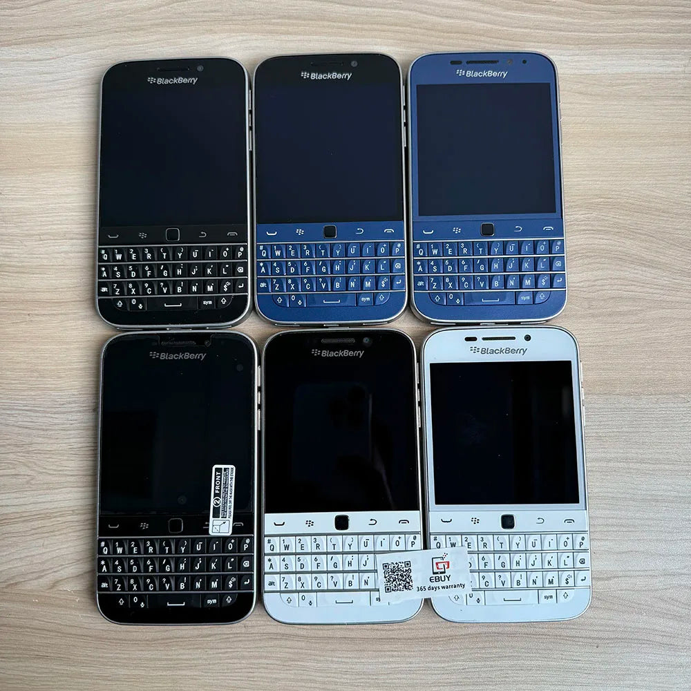 BlackBerry Classic Q20 Original 3.5 " 4G LTE Mobile Cell Phone WIFI 16G ROM QWERTY Keyboard Unlocked Smartphone 95-99% new