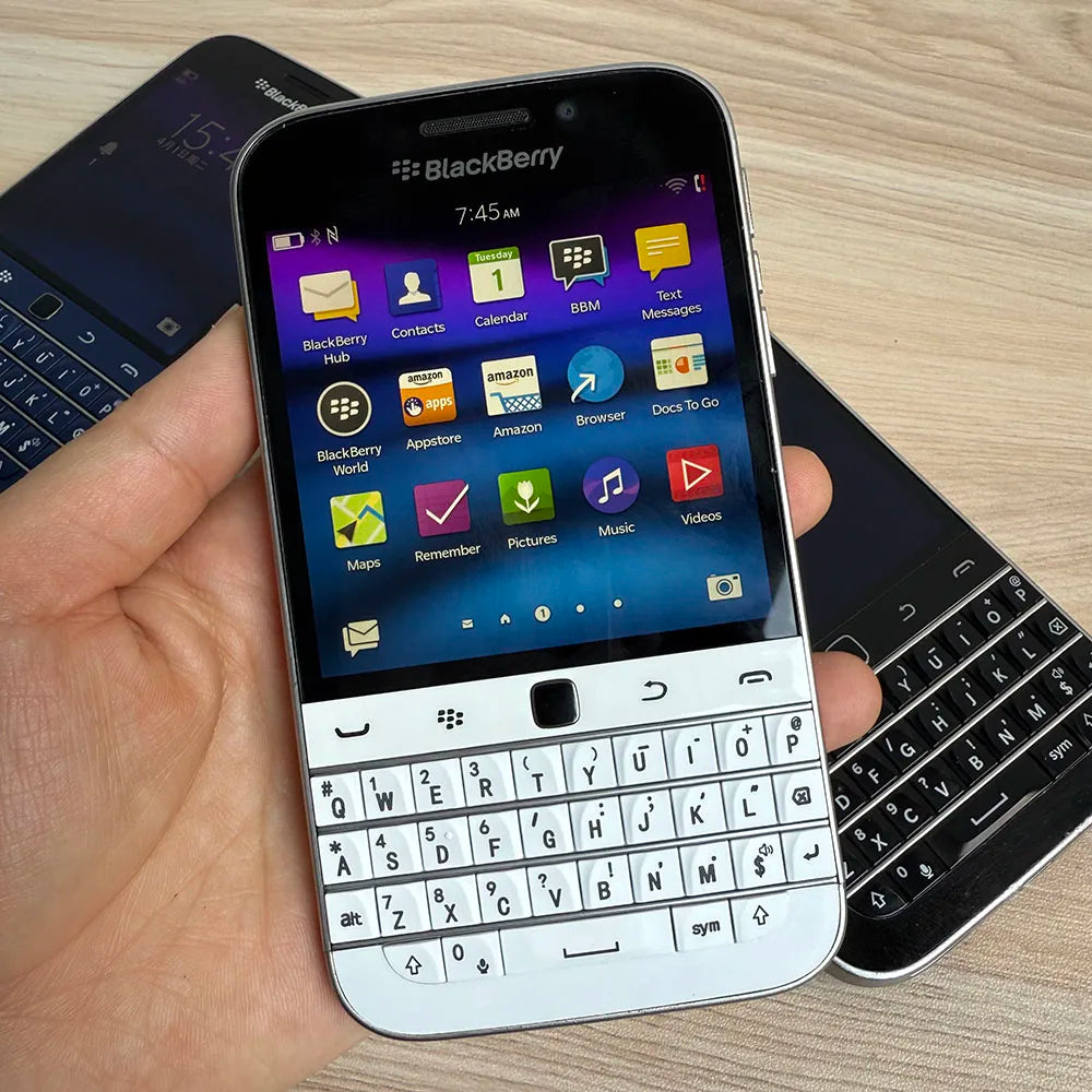 BlackBerry Classic Q20 Original 3.5 " 4G LTE Mobile Cell Phone WIFI 16G ROM QWERTY Keyboard Unlocked Smartphone 95-99% new