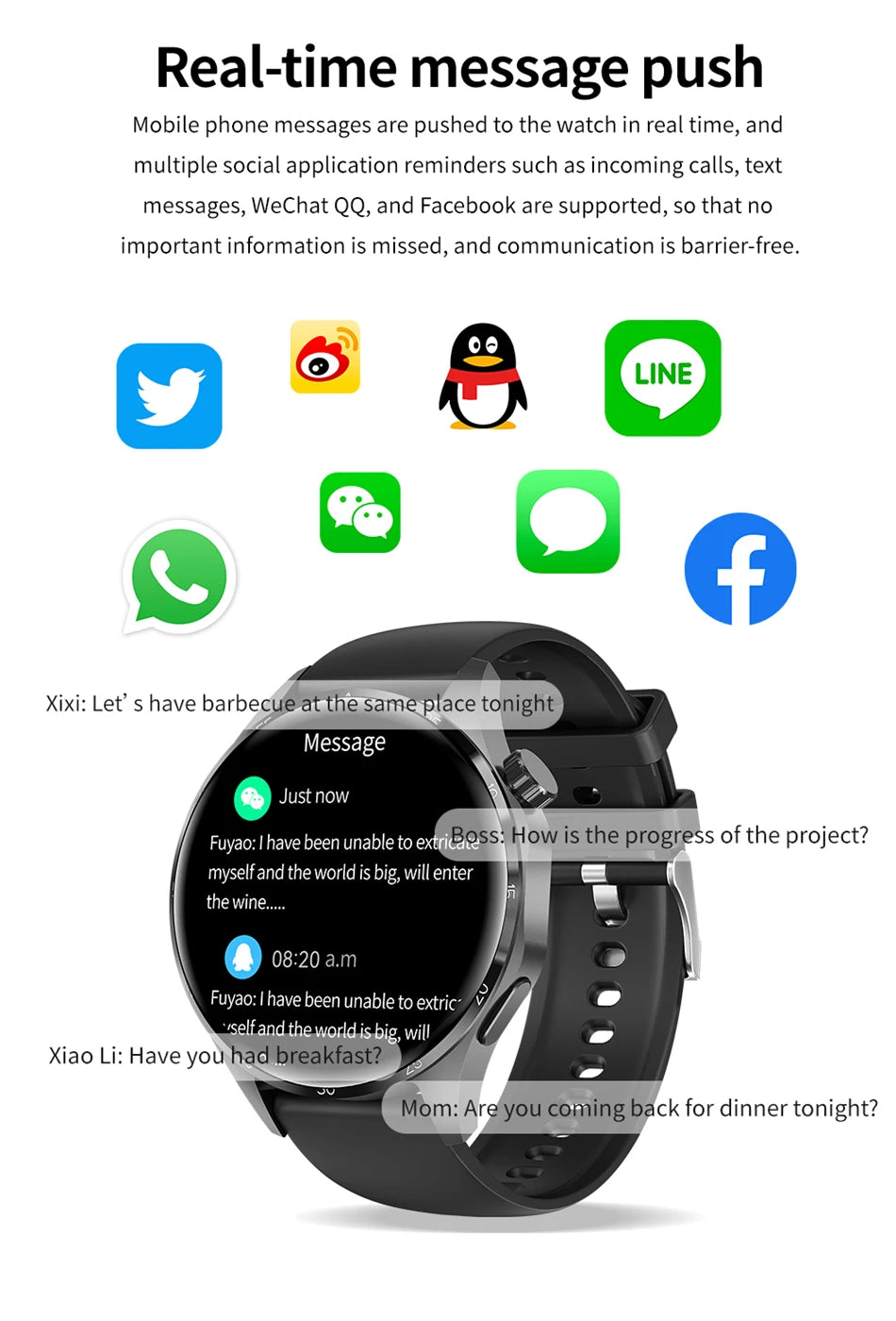 2025 1.53 inch AMOLED HD Screen Watch 4 Pro SmartWatch Men BT Call GPS NFC Health Monitori Smartwatch Mens Watch For Android IOS