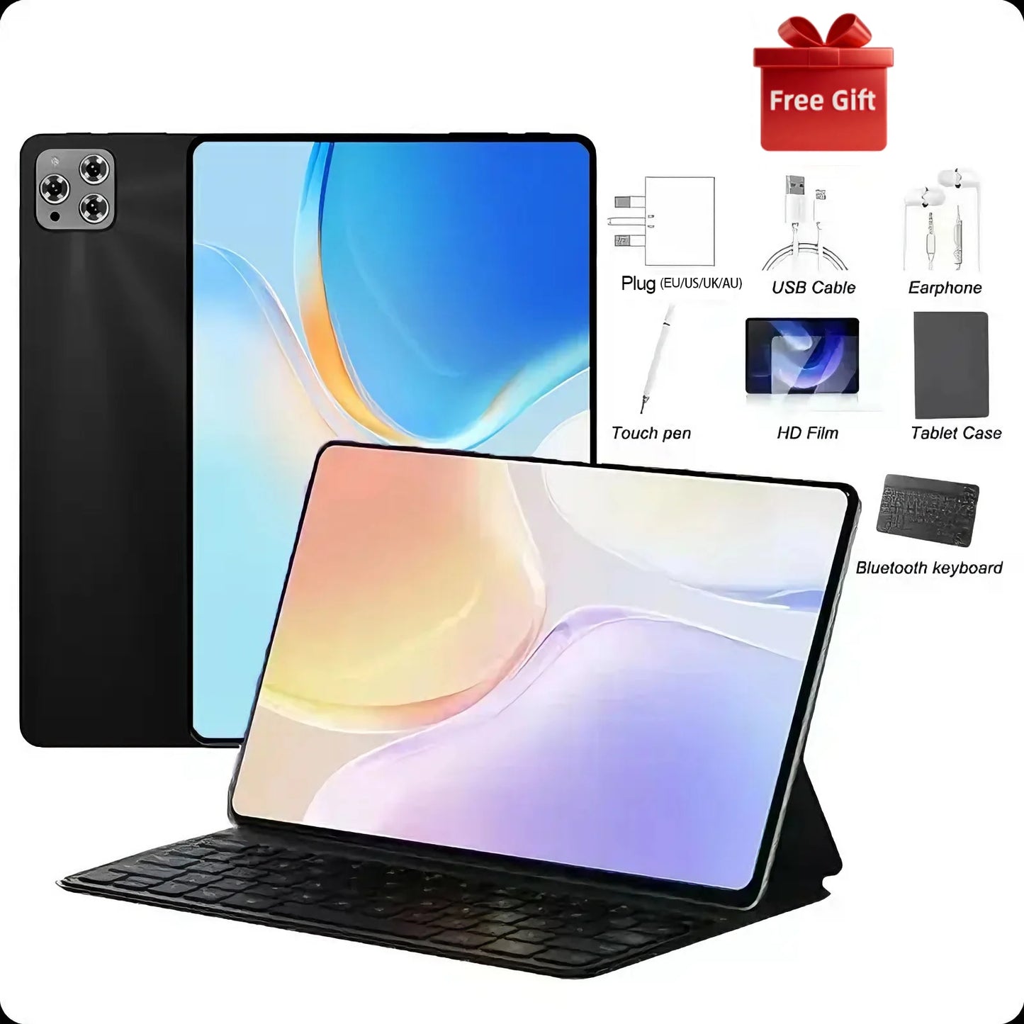 2026 12 inch iPad Air Pro 5G Tablet 24GB+2T 20000mAh Snapdragon 8Gen3 Android 16 5G Dual SIM GPS WIFI Original tableta android