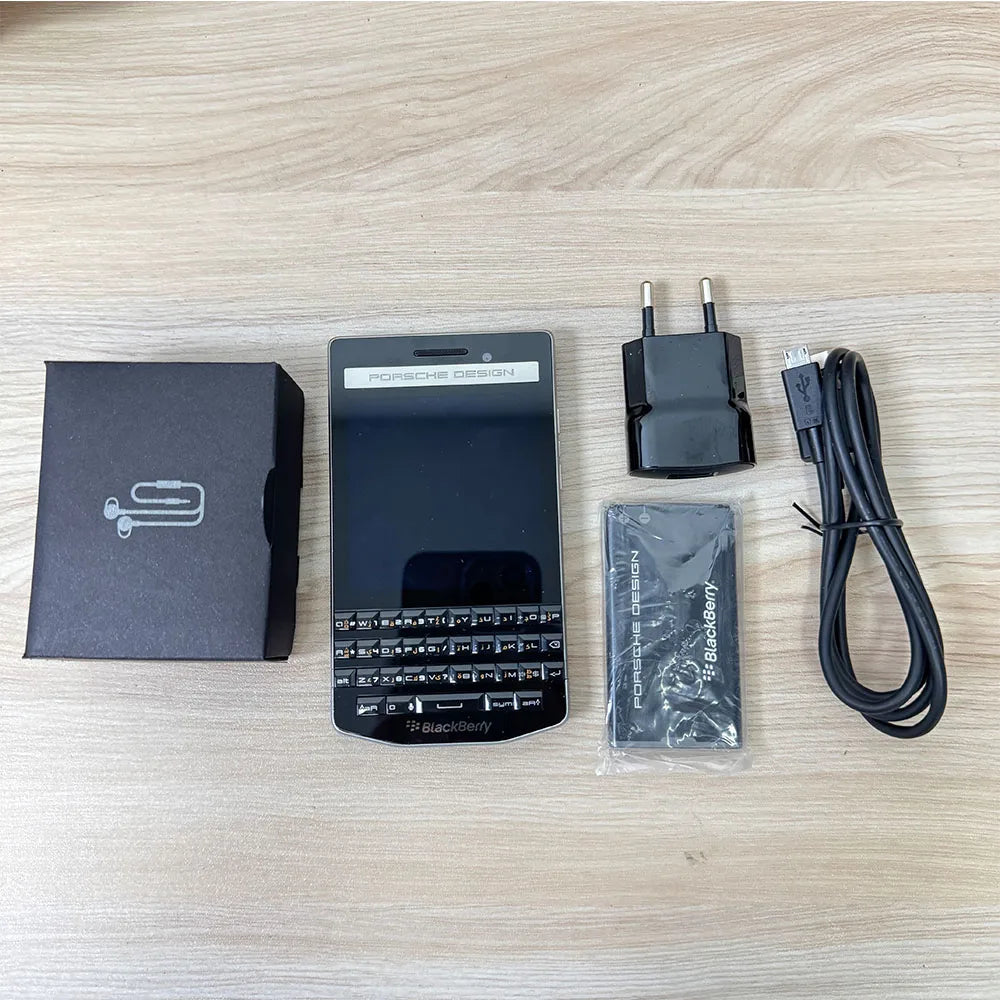 BlackBerry Original P'9983 Cellphone 64GB 2GB RAM 8MP Camera Arabic Keyboard Unlocked Phone Bluetooth Supported