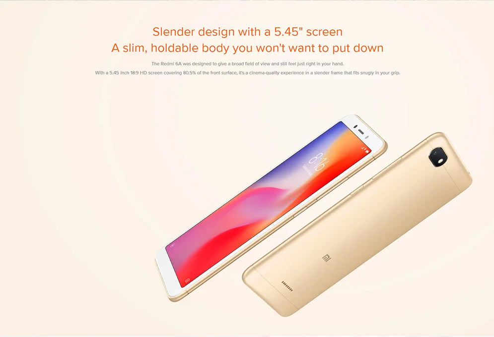 Original Xiaomi Redmi 7 4GB 64GB 6.81'' Mobile Phone