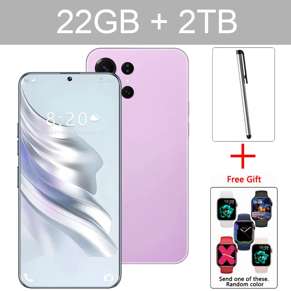 2026 HOT NEW S26 Ultra Smartphone 7.3HD Global Version Cellphones 5G Dual Card Cheap Cell Phone 7800mAh Android 14 Mobile Phones