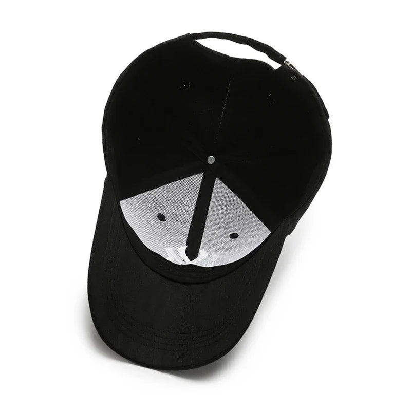 1PC Unisex Casual Baseball Caps Letter Embroidery Hip-hop Hats Spring Autumn Outdoor Adjustable Trucker Caps Sunscreen Hat