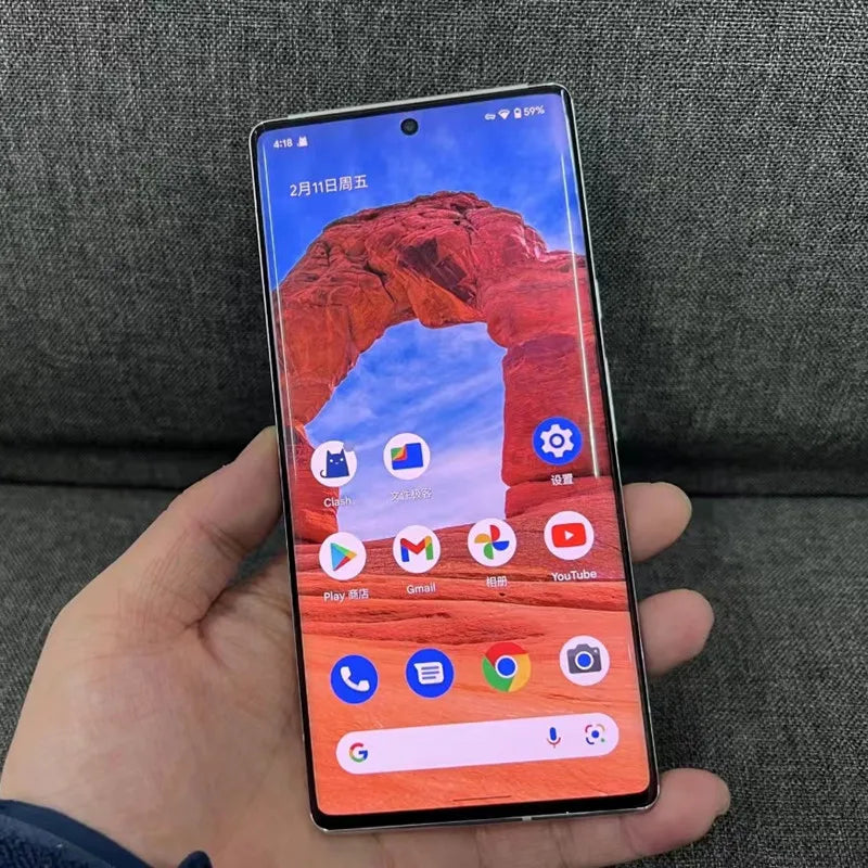 Google Pixel 6 Pro 5G 6.71" 12GB RAM 128/256/512GB ROM NFC Google Tensor Original Unlocked 6Pro Android Cell Phone