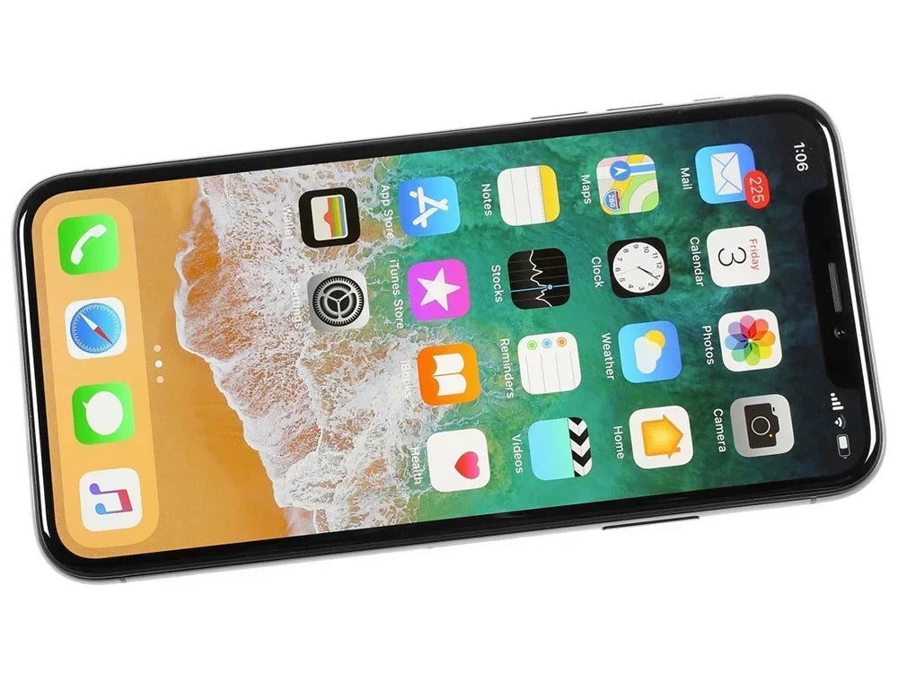 Original iPhone X 4G LTE CellPhone Unlocked 64GB/256GB ROM 5.8" A11 Bionic Chip Hexa Core FACE ID iphone x Mobile Cell Phone