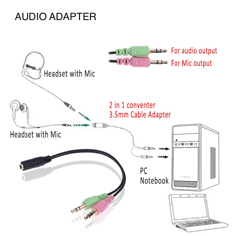 Wired Professional Studio Pro DJ Headphones With Microphone