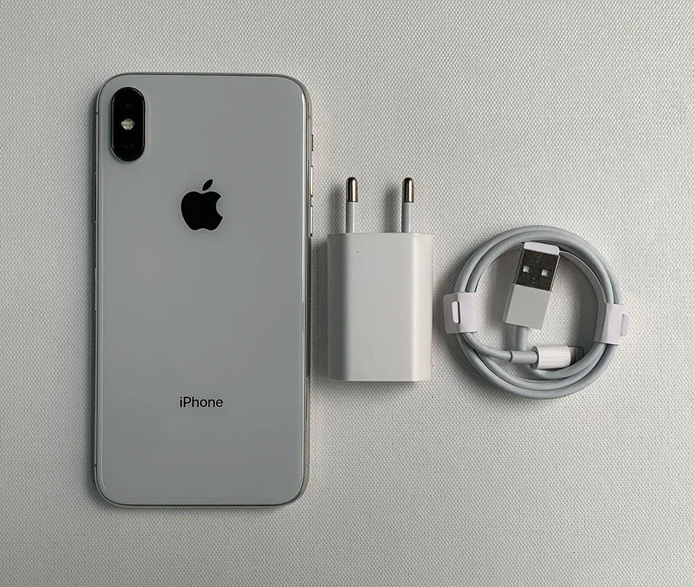 Original iPhone X 4G LTE CellPhone Unlocked 64GB/256GB ROM 5.8" A11 Bionic Chip Hexa Core FACE ID iphone x Mobile Cell Phone