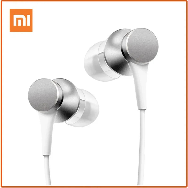 Original Xiaomi Bass Sound Earphone Wired 3.5MM In-ear Sport Music Headphone with Mic HiFi Gaming Headset For Android Smartphone