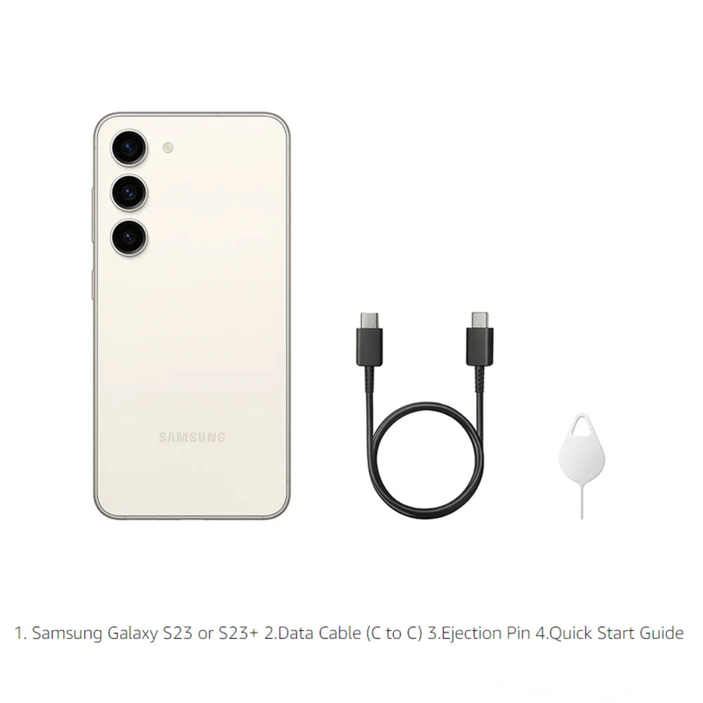 C Samsung Galaxy S23 5G S911U S911U1 6.1" AMOLED ROM 128/256/512GB RAM 8GB Snapdragon NFC Octa Core Original Android Cell Phone