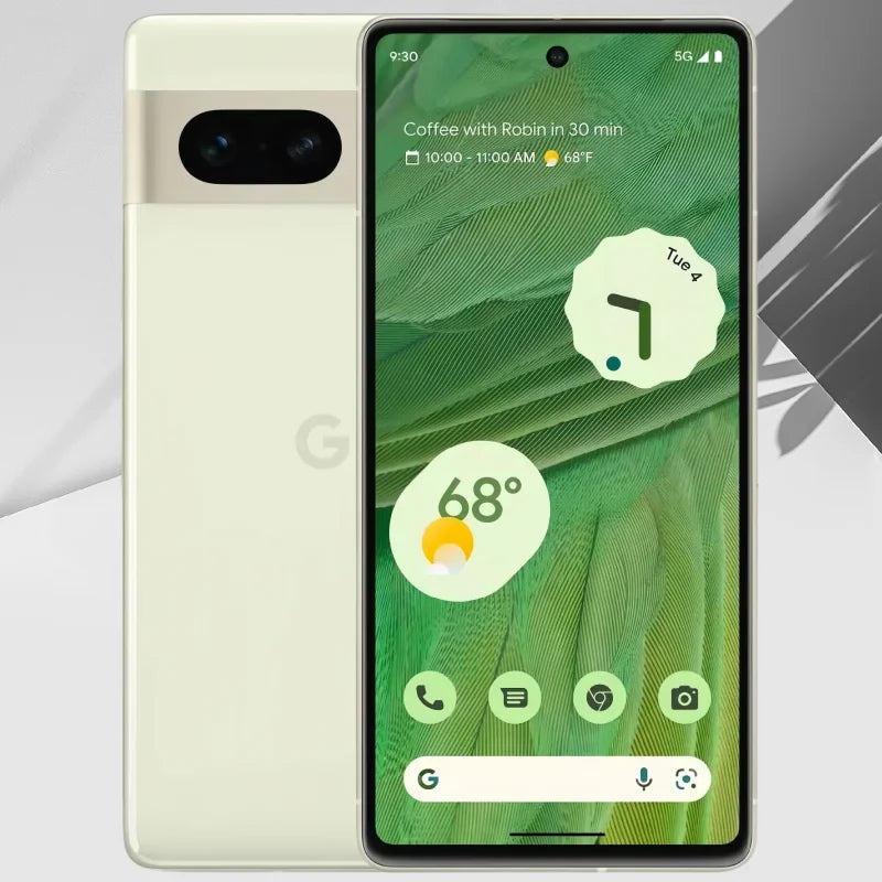 Unlocked Google Pixel 7 5G 6.3" 8GB RAM 128/256GB ROM NFC Octa Core Google Tensor G2 Original Android Smartphon Mobile Phone