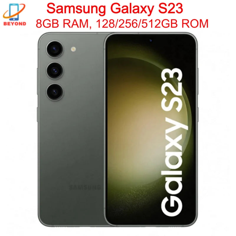 C Samsung Galaxy S23 5G S911U S911U1 6.1" AMOLED ROM 128/256/512GB RAM 8GB Snapdragon NFC Octa Core Original Android Cell Phone