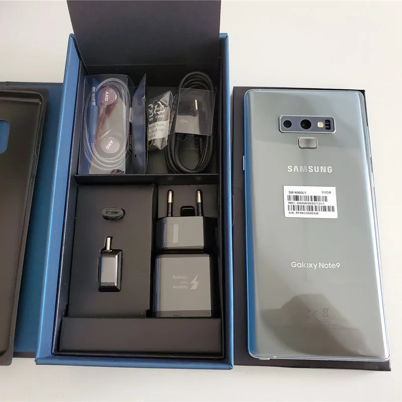 Samsung Galaxy Note9 Note 9 N960U1 6.4"OLED  RAM 6/8GB ROM 128/512GB NFC Snapdragon 845 4G LTE Original Android Cell Phone