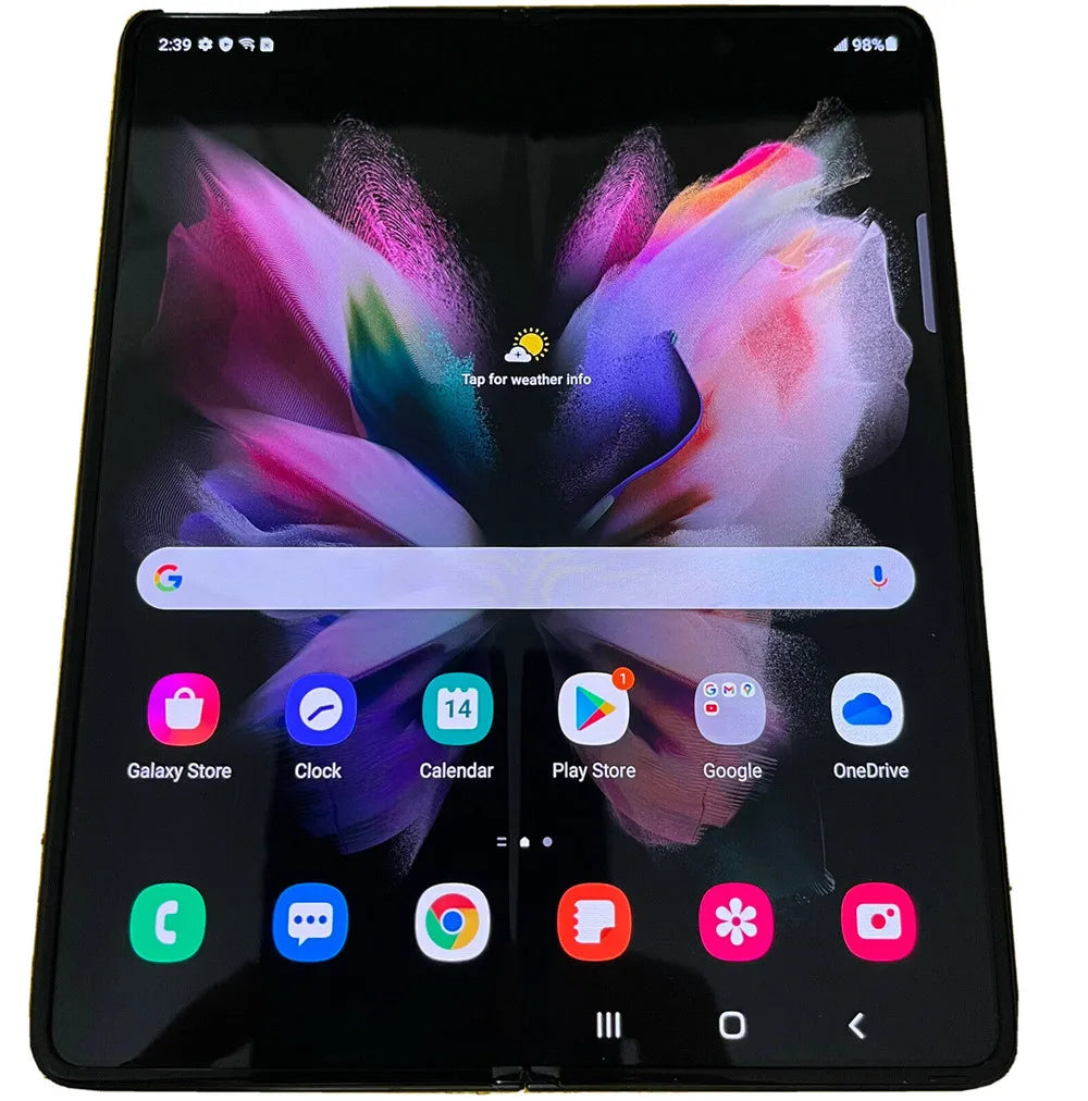 Samsung Galaxy Z Fold 3 Fold3 5G F926N F926U1 F926B 7.6" Foldable 12GB 256/512GB NFC Snapdragon 99% New Original Cell Phone