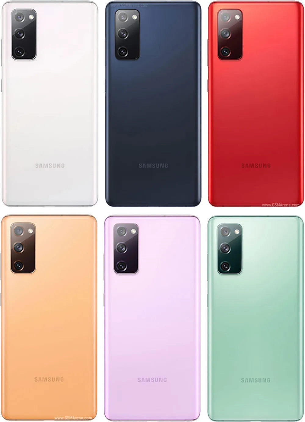 Samsung Galaxy S20 FE S20 Lite 5G G781U1 G7810 G781B 6.5" ROM 128/256GB RAM 6/8GB Snapdragon NFC Original Unlocked Cell Phone