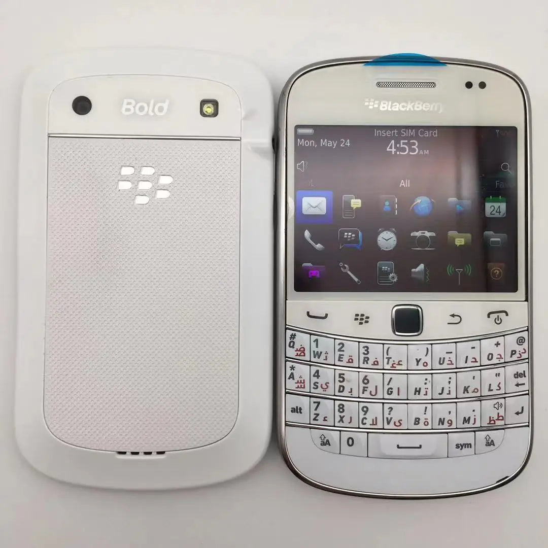 Blackberry 9900 Refurbished-Original Blackberry 9900 Cell Phone 3G QWERTY+Touch screen 2.8' WiFi GPS 5.0MP 8GB ROM blackberry
