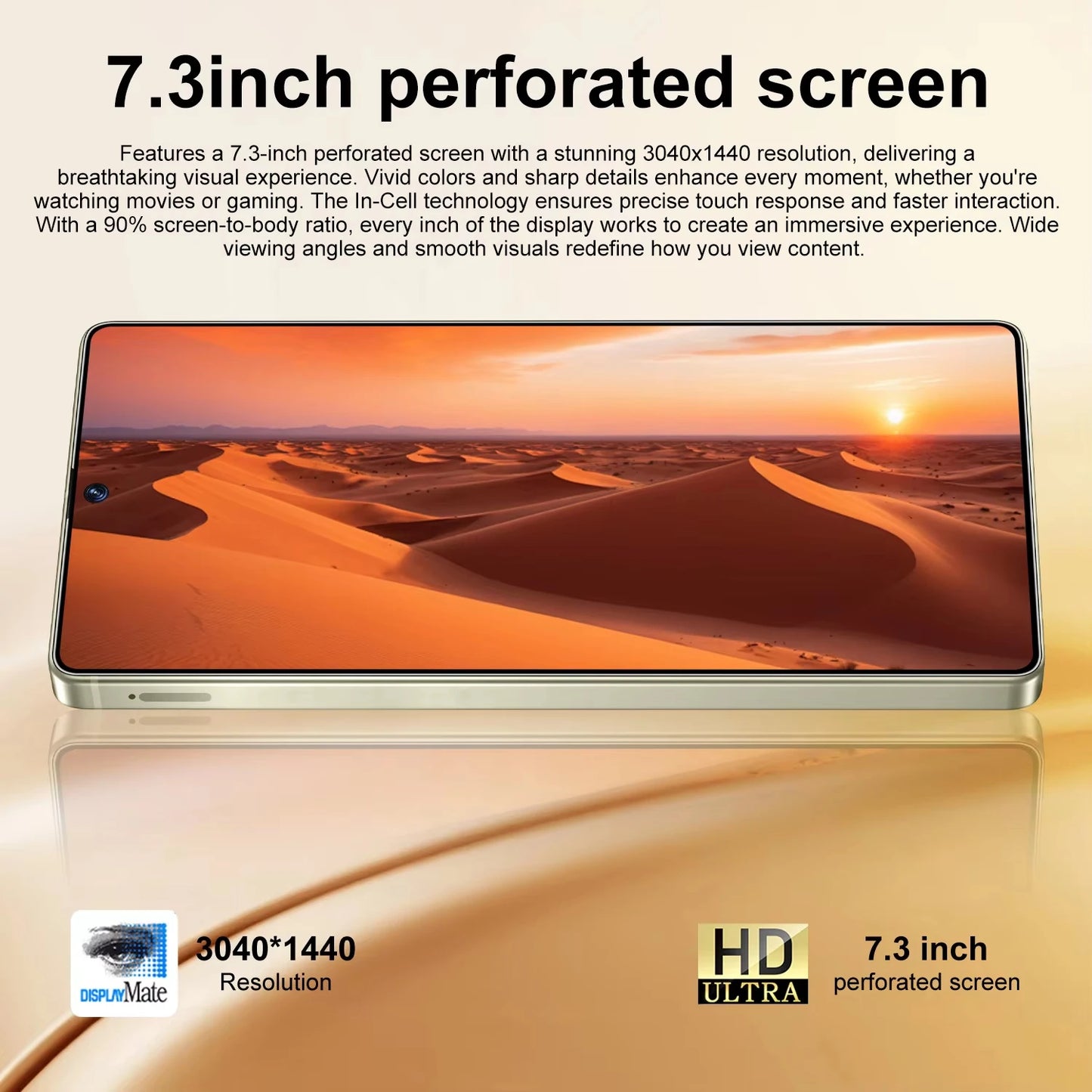 Original S26 Ultra SmartPhone 5G 7.3HD Screen 16G+1TB 8000Mah 72MP Android14 Dual Sim Face Unlock LTE/CDMA Cellular Mobile