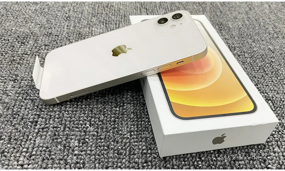 Original Apple iPhone 12 Mini 12Mini 5.4" OLED RAM 4GB ROM 64/128/256GB A14 IOS Face ID NFC 5G 99% New Unlocked Cell Phone
