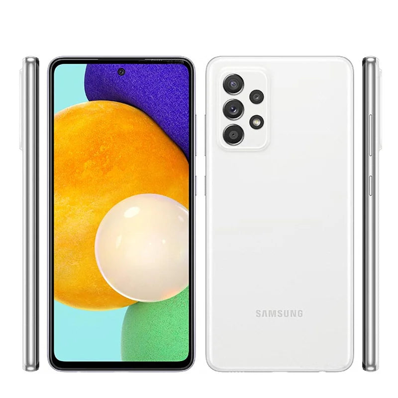 Samsung Galaxy A52 5G A526U1 A5260 A526B 128/256GB ROM 6/8GB RAM 6.5" Snapdragon Octa Core NFC Original Android Cell Phone