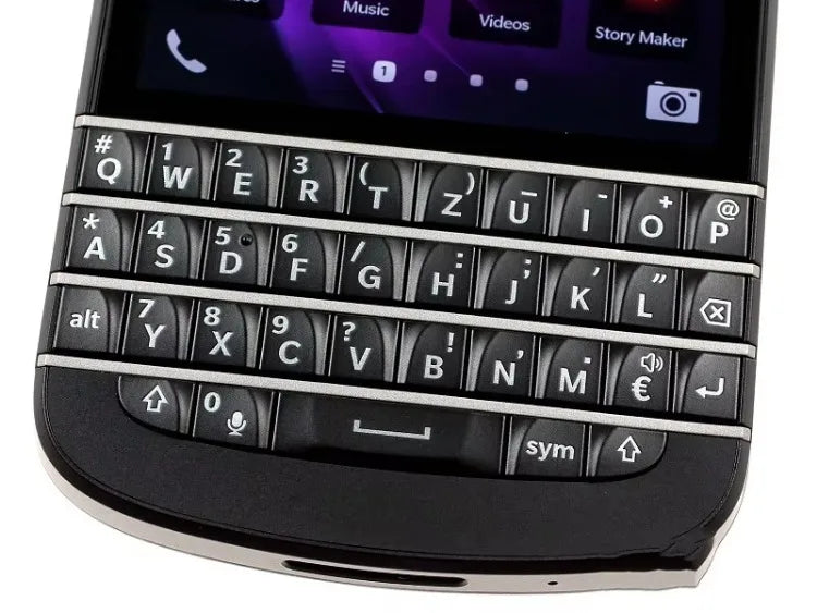 For Blackberry Q10 BLACK Original Cheap GSM Full Keyboard QWERTY Touch Screen Mobile Cell Phone Smartphone Q10