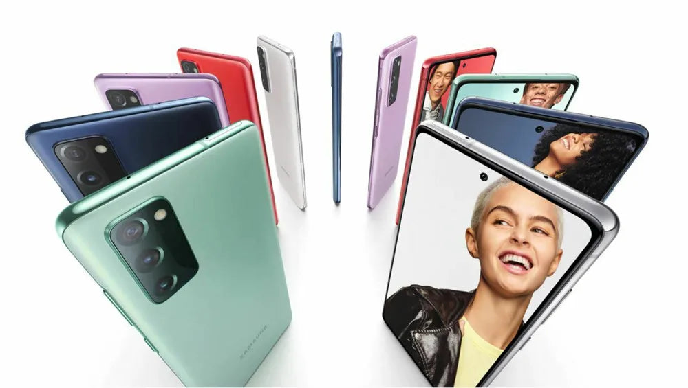 Samsung Galaxy S20 FE S20 Lite 5G G781U1 G7810 G781B 6.5" ROM 128/256GB RAM 6/8GB Snapdragon NFC Original Unlocked Cell Phone