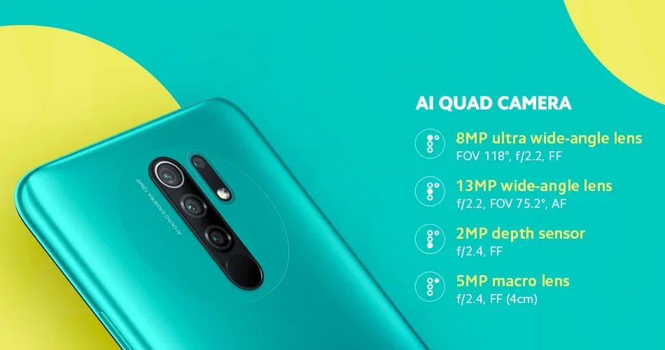 Global Version Xiaomi Redmi Note 9Pro 5G Mobile Phone 8GB 256GB 108MP Smartphone Android 10 Snapdragon 750G Octa Core 4820mAh