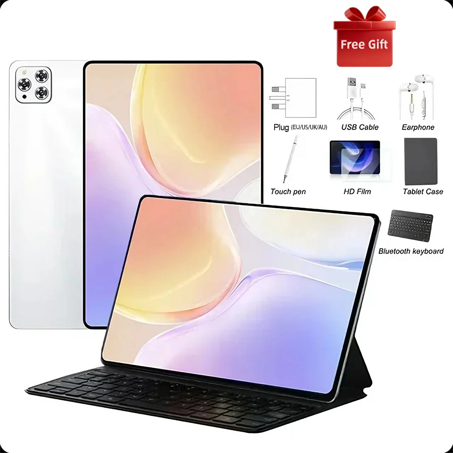 2026 12 inch iPad Air Pro 5G Tablet 24GB+2T 20000mAh Snapdragon 8Gen3  Android 16 5G Dual SIM GPS WIFI Original tableta android
