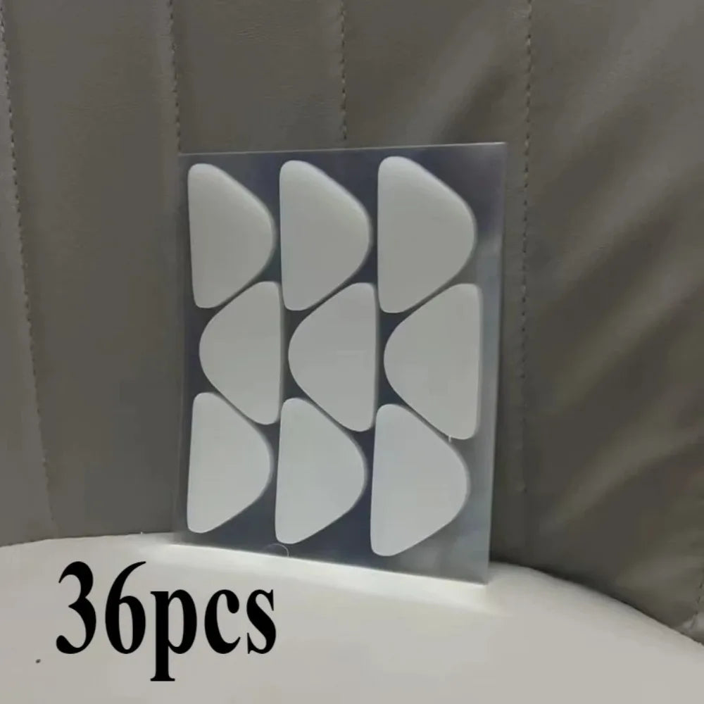 36/90PCS Invisible Nasolabial Fold Patches PE Material Forehead & Smile Patterns Transparent Skin-friendly Anti-Wrinkle Stickers