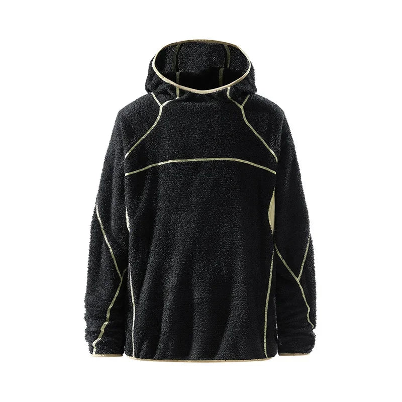 New Hooded Sweatshirt 2025 Winter Lightweight Ultra-Light Warm Hoodie Unisex Solid Color Thickened Hoodie for Autumn and Winter