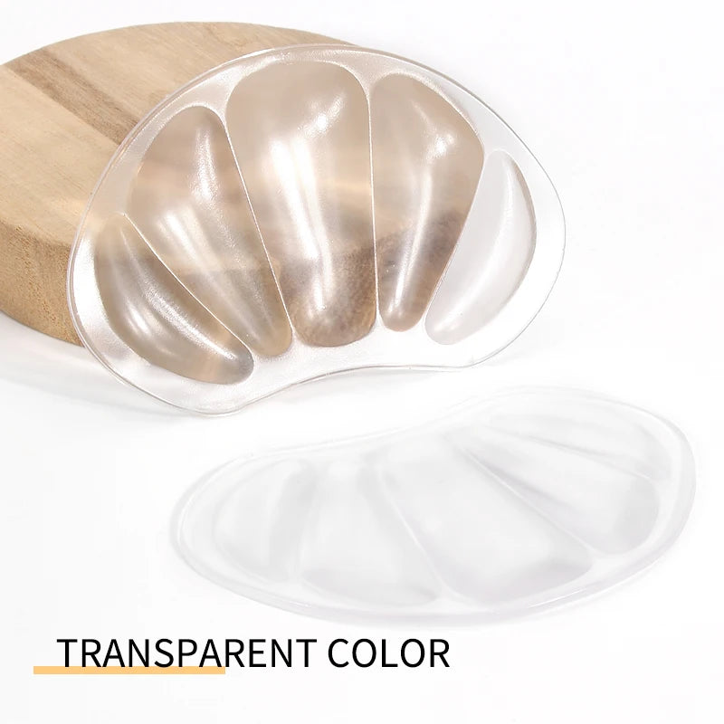Clear Silicone Heel & Forefoot Cushion Pads, Lightweight Breathable Comfort Inserts for High Heels & Sneakers Unisex