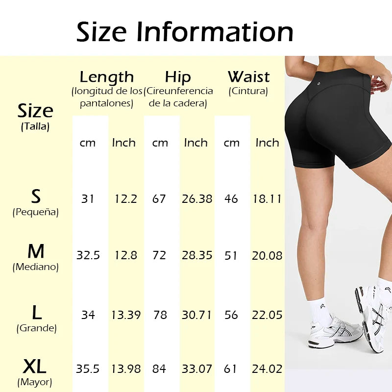 Summer Women's High-Waist Breathable Yoga Shorts High Elastic Running Tights Leggings Cycling Workout Gym Sports Shorts