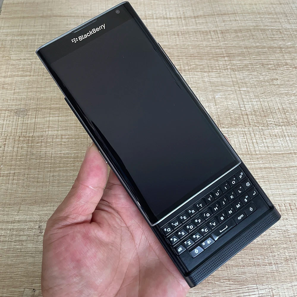 BlackBerry Priv Unlocked Original Mobile Cell Phone 5.4' AMOLED Cellphone 3GB RAM 32GB ROM 18MP Camera Slider Smartphone Android