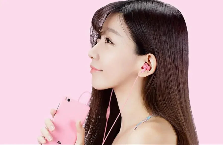 Original Xiaomi Bass Sound Earphone Wired 3.5MM In-ear Sport Music Headphone with Mic HiFi Gaming Headset For Android Smartphone