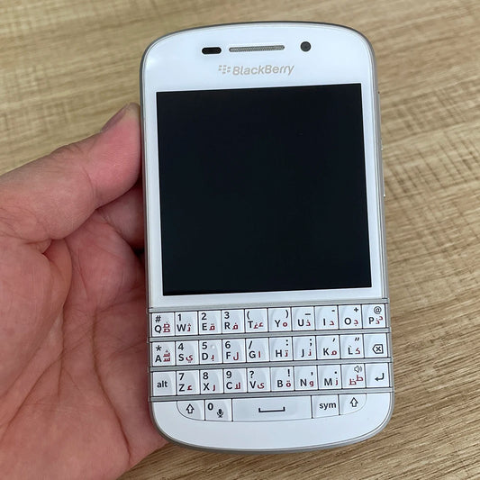 Original Blackberry Q10 4G Mobile Phone Arabic Keyboard 3.1" 2GB RAM 16GB ROM 8MP Dual Core Cellphone BlackBerryOS SmartPhone