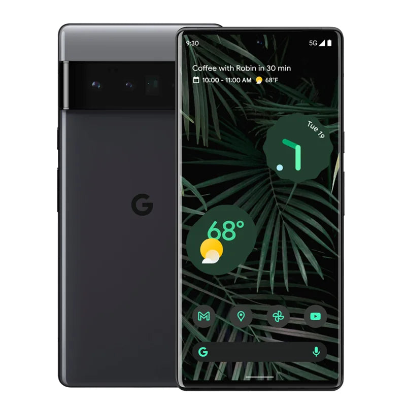 Google Pixel 6 Pro 5G 6.71" 12GB RAM 128/256/512GB ROM NFC Google Tensor Original Unlocked 6Pro Android Cell Phone
