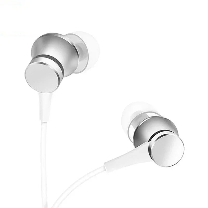 Original Xiaomi Bass Sound Earphone Wired 3.5MM In-ear Sport Music Headphone with Mic HiFi Gaming Headset For Android Smartphone