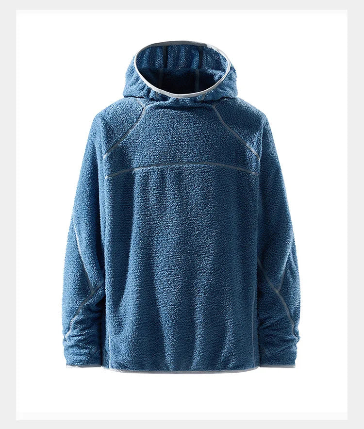 New Hooded Sweatshirt 2025 Winter Lightweight Ultra-Light Warm Hoodie Unisex Solid Color Thickened Hoodie for Autumn and Winter