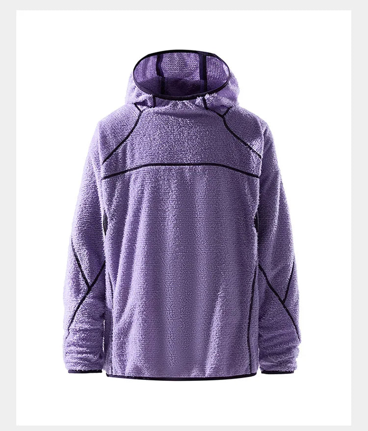 New Hooded Sweatshirt 2025 Winter Lightweight Ultra-Light Warm Hoodie Unisex Solid Color Thickened Hoodie for Autumn and Winter
