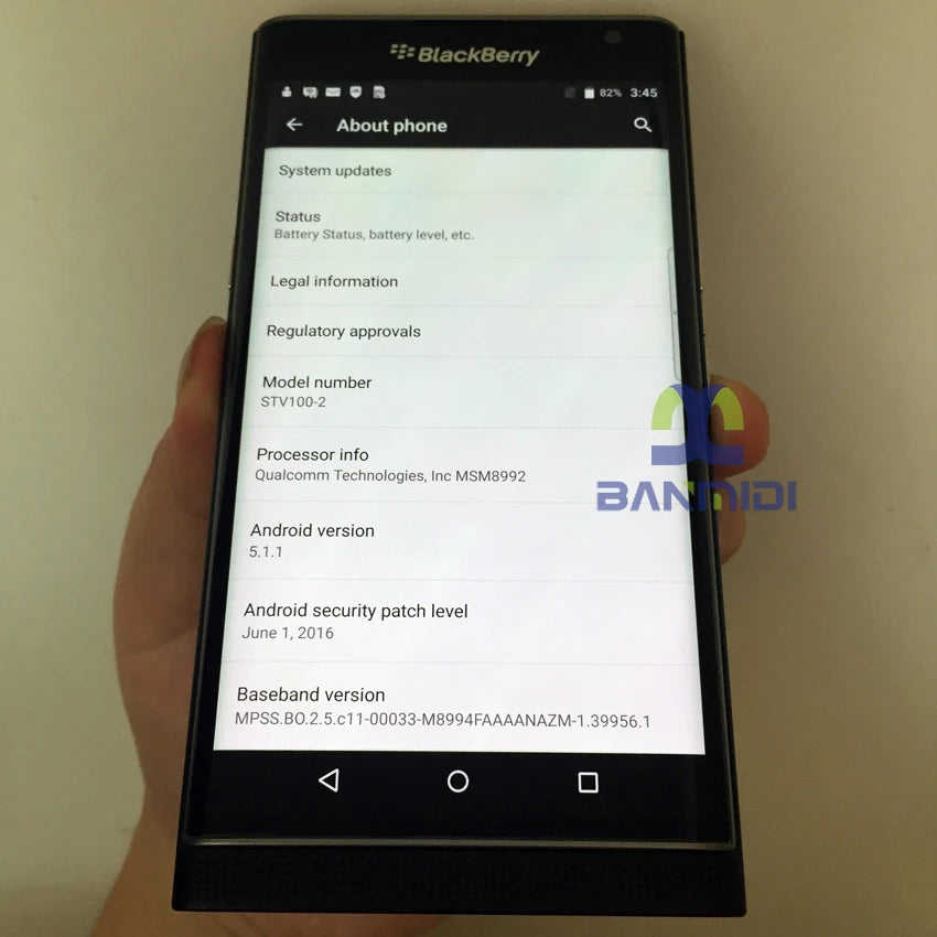 BlackBerry Priv Unlocked Original Mobile Cell Phone 5.4' AMOLED Cellphone 3GB RAM 32GB ROM 18MP Camera Slider Smartphone Android
