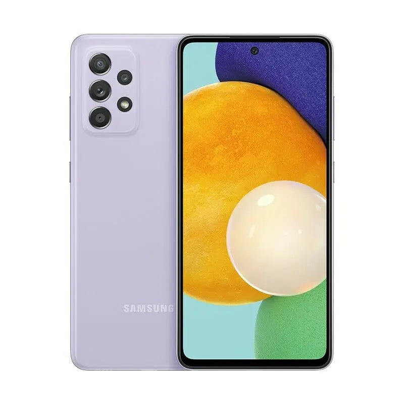 Samsung Galaxy A52 5G A526U1 A5260 A526B 128/256GB ROM 6/8GB RAM 6.5" Snapdragon Octa Core NFC Original Android Cell Phone