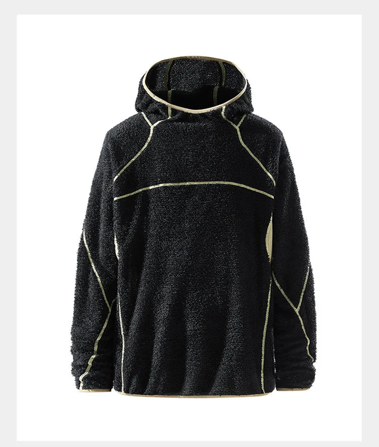 New Hooded Sweatshirt 2025 Winter Lightweight Ultra-Light Warm Hoodie Unisex Solid Color Thickened Hoodie for Autumn and Winter