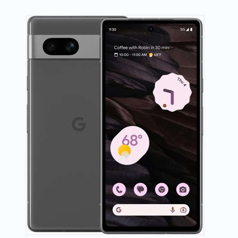 Google Pixel 7A 128GB ROM 6.1" OLED 8GB RAM NFC Google Tensor G2 eSIM Octa Core Unlocked Android Pixel7A Original Mobile Phone